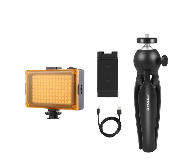 Puluz PKT3131B z lampą LED - 1508903 - zdjęcie 2